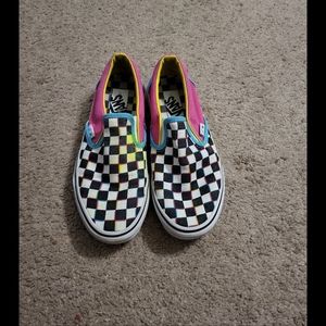 Checkered Vans